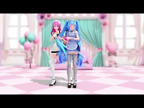 [MMD] Fan Dance No.15 Miku Haku Luka (Motion Download)