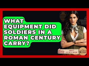 What Equipment Did Soldiers In A Roman Century Carry? - All About Rome