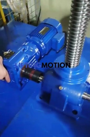 Screw Jack With Motor, Motor Driven Screw Jack-----Testing Before Delivery