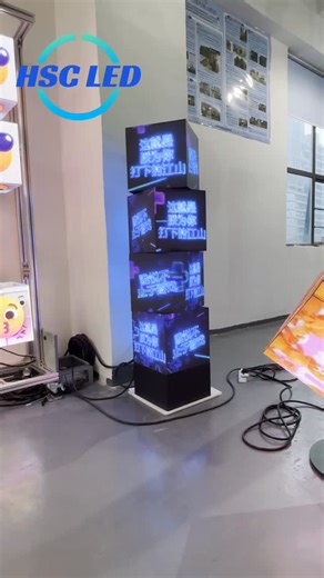 Alice Zhao on Instagram: "Magic LED Cube #hscled #leddisplay #ledpanel #ledscreen #ledwall #ledcube #hscleddisplay"