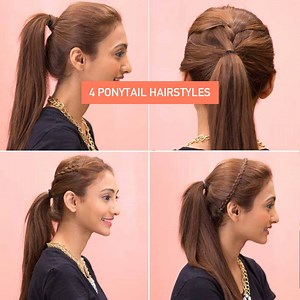 These 4 hairstyles are sure to take your pony tail to the next level... | Glamrs