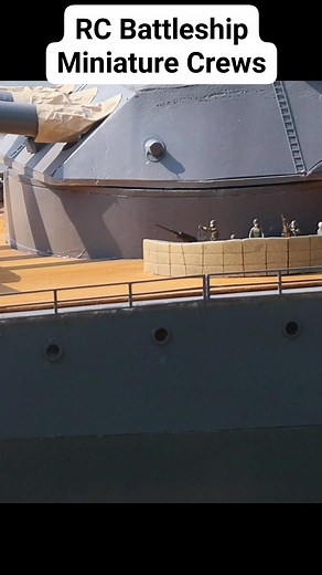 7.7K views · 8.5K reactions | RC Battleship Yamato with miniature crews #rcboat #battleship full build video https://youtu.be/AKTmUnlExFU | Julius Perdana | Facebook