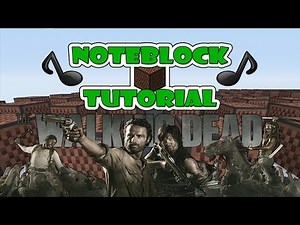 The Walking Dead Theme - Note Block "Tutorial" (Minecraft Xbox/Ps3)