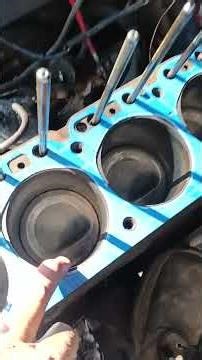 Headgasket instal 1966 Chevy C60 292 #chevy #292 #mechanic #chevrolet
