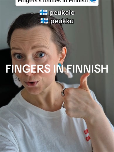 Understanding Fingers in Finnish Language