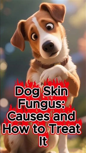 Dog Skin Fungus_ Causes and How to Treat It #shorts