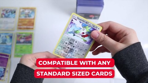 EVORETRO Top loaders for Cards - 35pt Rigid Card Holder, Trading Card Holder 200-Pack with 200 Penny Sleeves for Trading Cards, Sports, Baseball, Pokemon, MTG Cards Sleeves, Fits Top Loader Binder