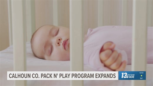 Safe sleep | Calhoun County pack & play program expanding
