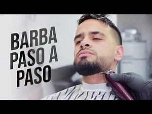 How to grow a BEARD step by step | Barbering tutorial for beginners