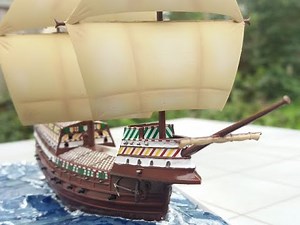 Airfix 1:400 Mary Rose Starter Set.