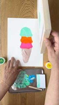 ‘Goops of Ice Cream Scoops’ Screen Printing Kit Tutorial