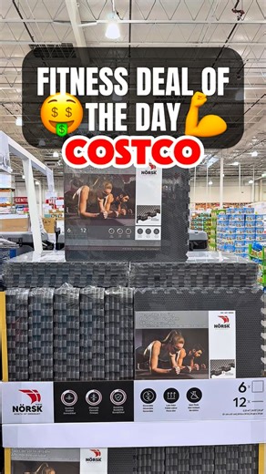Costco just stocked Norsk reversible foam flooring and it’s a must-have if you’re setting up a home gym. Easy-to-install interlocking tiles protect your floors, reduce noise, and instantly upgrade the look of your workout space. Share this with someone building a home gym. #costcofinds #costcowonders #costcoinfluencer #homegym #flooring | Costco Wonders