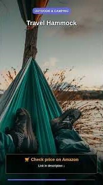Transform Your Summer with This Travel Hammock!