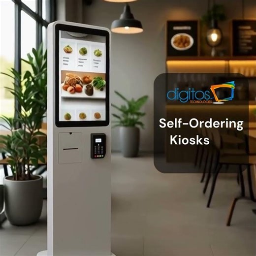 Self-Ordering Kiosks for Restaurants 🍱 | Boost Speed & Sales with Digitos Technology India