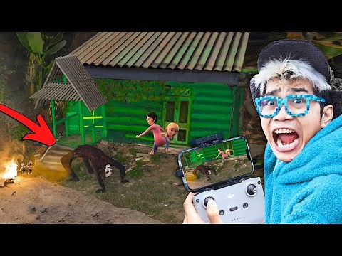 TEREKAM CCTV!!! Nampak Jelas Hantu Kayang Masuk Rumah UPIN, Panik IPIN DICULIK!!!