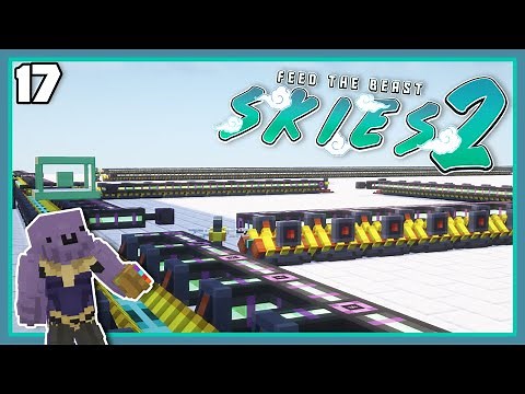 Building a Max Size Particle Accelerator – One Step Closer to the Pyramid | FTB Skies 2 Ep. 17