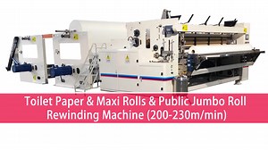 Factory Direct Sale Toilet Tissue Paper Roll Making Machine to Make Tissue Paper