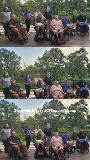 This month, the Greenville Breeze SCI Support Group proudly hosted Wendy Watkins, RD, LDN, and Delara Abedini, MS, CCC-SLP, to present on "Supporting Hydration and Swallowing Safety." It was an educational and fun night for all! . September is Spinal Cord Injury Awareness Month, but the Greenville Breeze SCI Support Group meets EVERY third Thursday! Newcomers are welcomed and encouraged to attend from 6pm to 7pm at the Roger C. Peace Adaptive Sports & Wellness Center. For more information, pleas