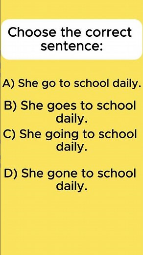 Learn English Grammar Easily | Correct Sentence Structure for Beginners