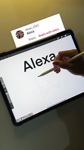 I Made #Logo For #Alexa 🌹 Link In My Bio | LEVO LOGO