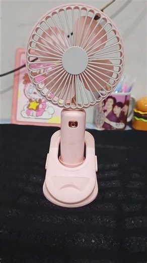 Mini Rechargeable USB Fan | Portable Mini Fan 💫#unboxing #fan #recharge #recharge #shorts