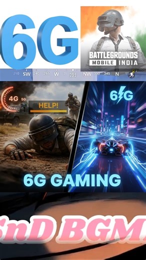 BGMI on 6G Internet? This Changes Gaming Forever! #shorts