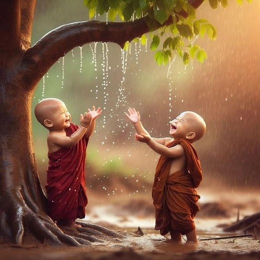 so cute little monk🤯🔥🔥 #cutebaby🥰🫧🔥💐 #funny🥳🤩 #new👍🏻 #viral #trending #youtubeshorts #subscribe#like