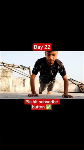 Day 22 work homework out #homeworkout #pushupchallenge #subscribe #fitwithmuditt #supportmychannel
