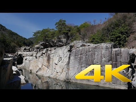 Nezame-no-toko (Kiso Valley) - Nagano - 寝覚の床 - 4K Ultra HD
