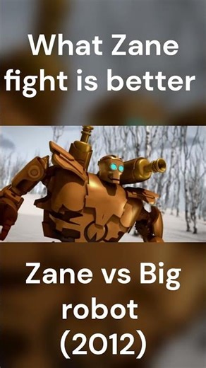 Zane's BEST Fight: 2018 vs 2012? ❄️🤖 #Ninjago