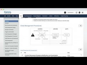 Camms Business Continuity & Resilience Software