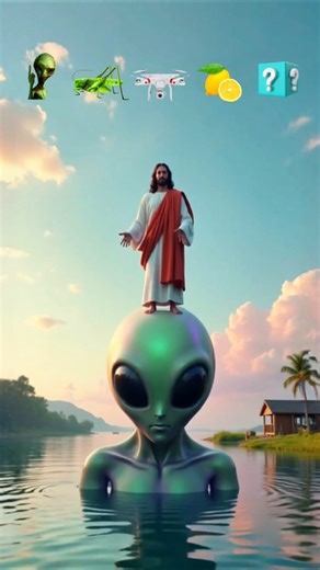 👽 Can THIS Alien Boat Carry Jesus' Weight? 👽 #shorts