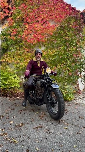 1929 Indian 101 Scout Startup by Christoph