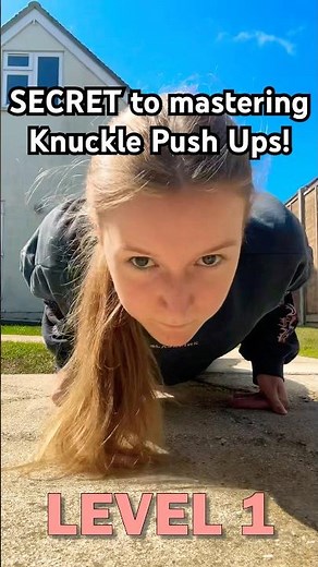 👊 Knuckle push ups tutorial - Iron fist training for beginners! 💥