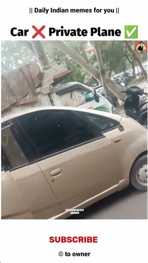 Tata Nano ko AEROPLANE bana diya 🛫🗿 #indianmeme