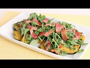 Roasted Acorn Squash w/ Bacon & Arugula - Laura Vitale - Laura in the Kitchen Episode 980