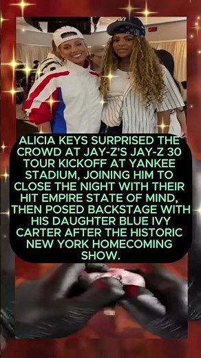 🗽🎤Alicia Keys Reunites With Jay-Z for an Epic 'Empire State of Mind' Performance!#AliciaKeys #JayZ