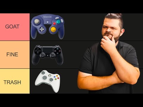 Which First Party Video Game Controller Is The GOAT? Lets Tier It!