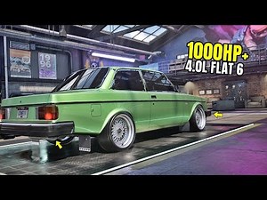 Need for Speed Heat Gameplay - 1000HP+ VOLVO 242DL Customization | Max Build 400+