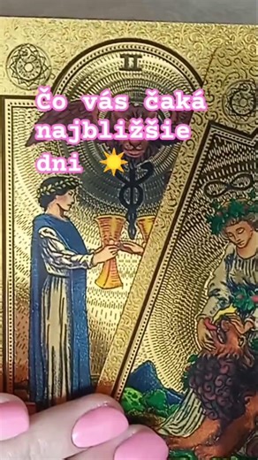 Čo vás čaká najbližšie dni ☀️ Výklad pre niekoho z vás #tarot #výkladkariet #vykladkaret