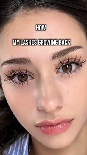 How to Grow Long Eyelashes Naturally 🌿 | Fast Lash Growth Remedy #eyelashes #naturaleyelashes
