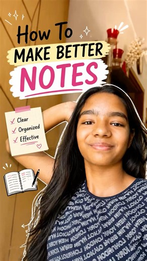 How I Make Better Notes 📚✨ | Simple Note-Making Tips for Students 😭 #notesmaking #howtomakenotes