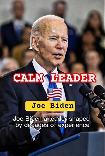 Joe Biden: Calm Leadership & Democracy First 🇺🇸 | US Politics Shorts