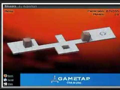 Bloxorz, level 9