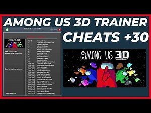 Among Us 3D Trainer Cheats +30 - Infinite Kill Range, Ghost Mode, Always Win Votes