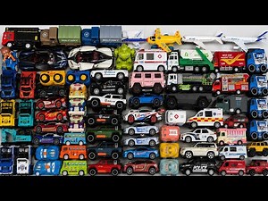 Huge Toy Vehicles Collection 😍 | Cars, Trucks, Ambulance & Airplanes