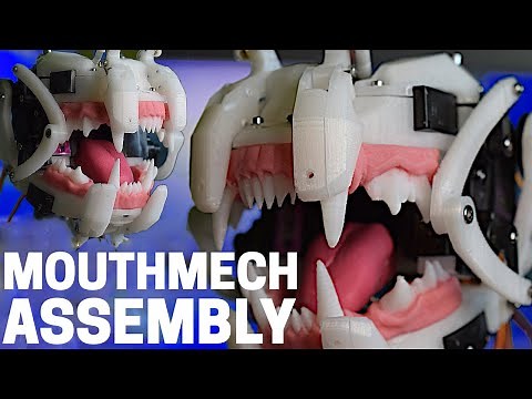 DIY Animatronic 3D Printed Mouth using Arduino and Python