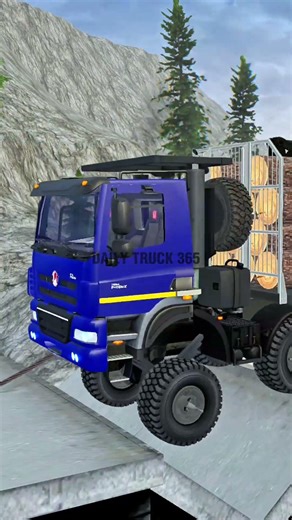 SpinTires MudRunner|Truck Simulator Eps 335 | Dump Truck Fails to Tow Heavy Logging Trailer