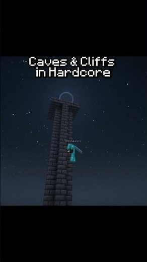 Day 24 of Completing Every Minecraft Advancement in Hardcore (Caves & Cliffs)