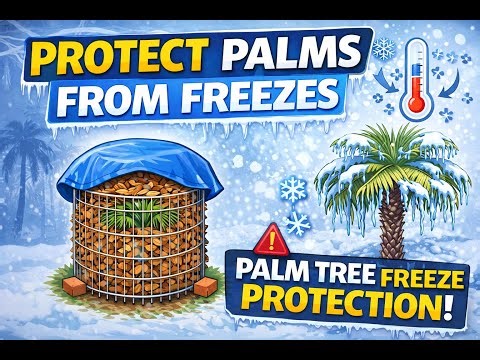 Tennessee Tropics – Palm Protection During Freezes (Cold Weather Survival Guide!) ❄️🌴